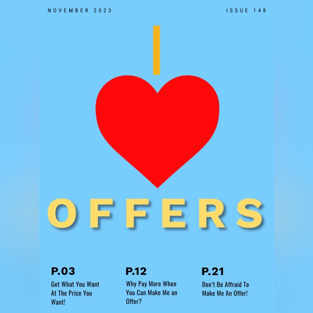 STOP PAYING MORE!  Make me an offer!